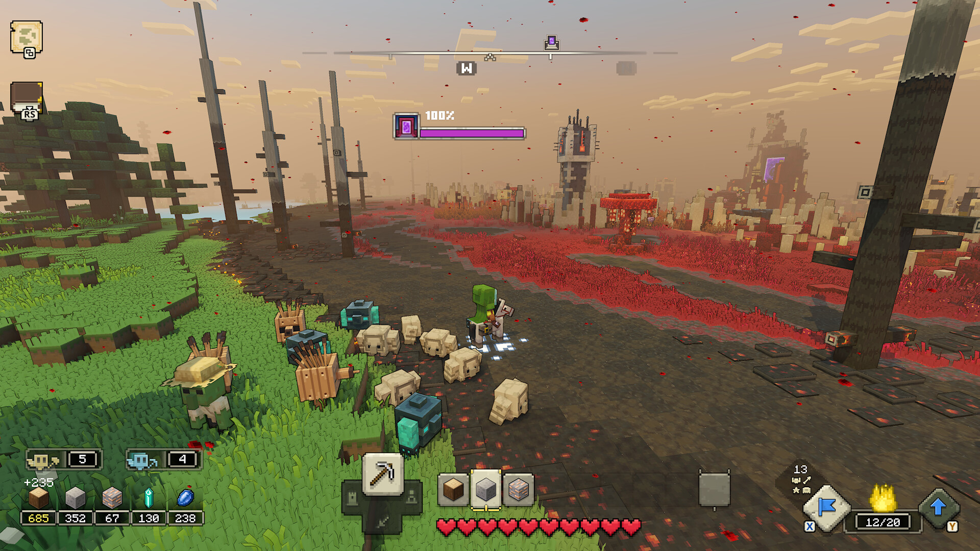 我的世界：传奇 Minecraft Legends-浩然单机游戏 | haorangame.com